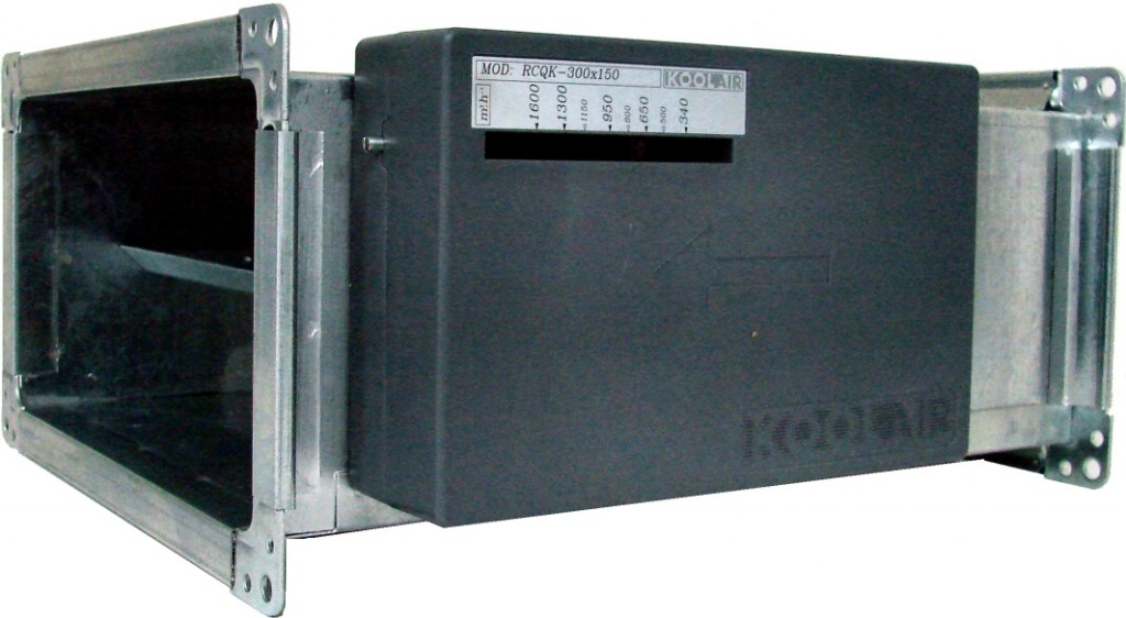 Adjustable rectangular constant volume regulator